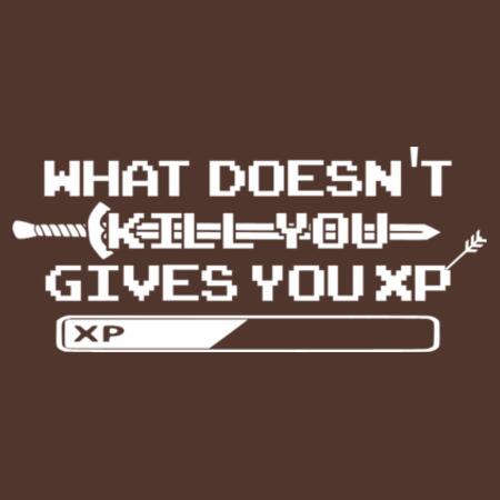 Men | ♻️ Relaxed Sweatshirt | What Doesn't Kill You Gives You XP Design