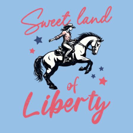 Women | Essential Tee | Sweet Land of Liberty Design