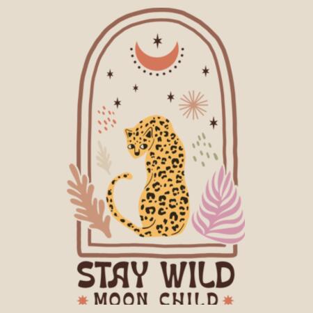 Baby | Short-Sleeve Bodysuit | Stay Wild Moon Child Design