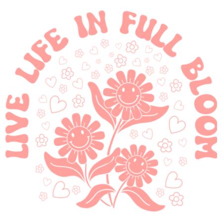 Mug | Live Life in Full Bloom Design