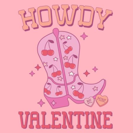 Women | Essential Tee | Howdy Valentine Design