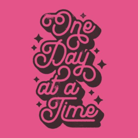 Women | Essential Tee | One Day at a Time Design