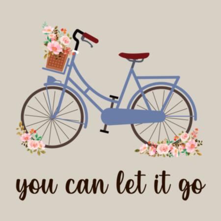 Women | Oversized Tee | You Can Let It Go Design