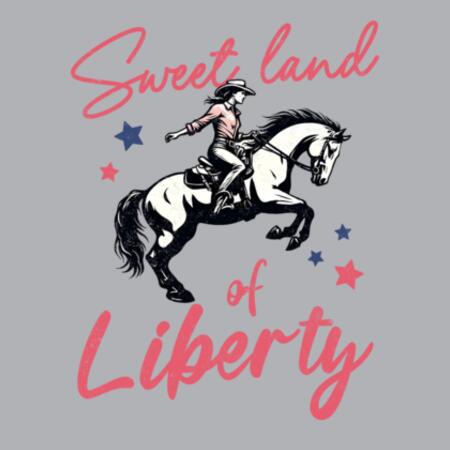 Women | ♻️ Relaxed Sweatshirt | Sweet Land of Liberty Design