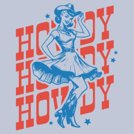 Women | ♻️ Relaxed Hoodie | Howdy Cowgirl Design