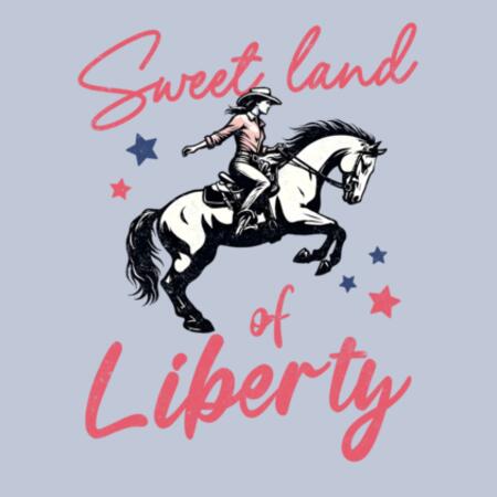 Women | ♻️ Relaxed Hoodie | Sweet Land of Liberty Design