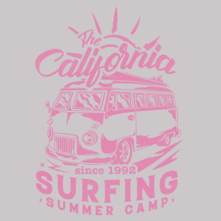 Women | ♻️ Relaxed Sweatshirt | California Surfing Summer Camp Design