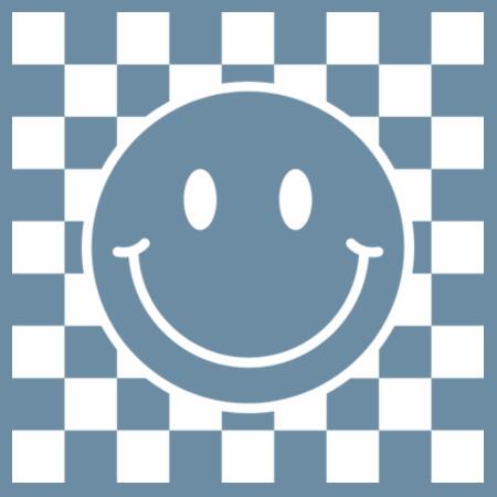 Women | ♻️ Relaxed Hoodie | Checkered Smiles Design