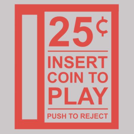 Women | ♻️ Relaxed Sweatshirt | Insert Coin To Play Design