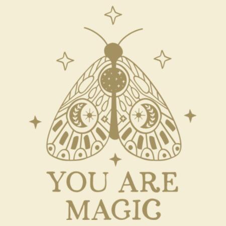 Women | ♻️ Relaxed Hoodie | You are Magic Design