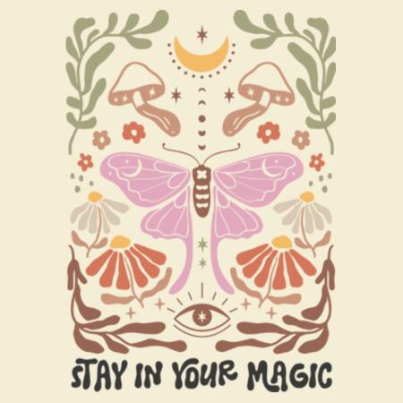 Women | ♻️ Relaxed Sweatshirt | Stay in your Magic Design
