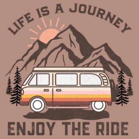 Women | Crop Tee | Life is a Journey Design
