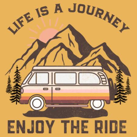 Women | Oversized Tee | Life is a Journey Design