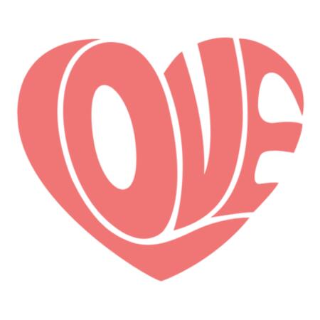 Women | Crop Tee | Love Design