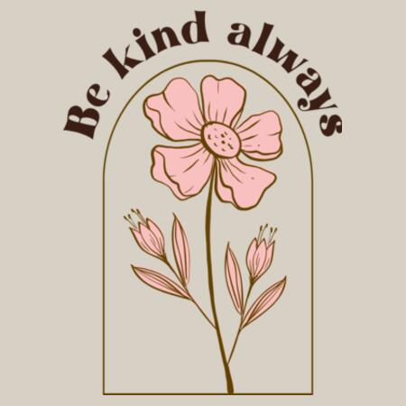 Women | Crop Tee | Be Kind Always Design