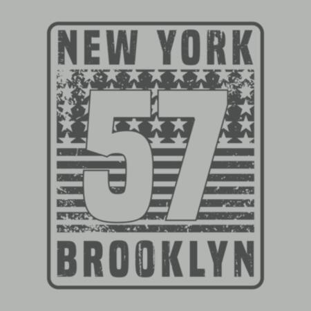 Women | Crop Tee | New York Brooklyn 57 Design