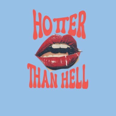 Women | Crop Tee | Hotter Than Hell Design