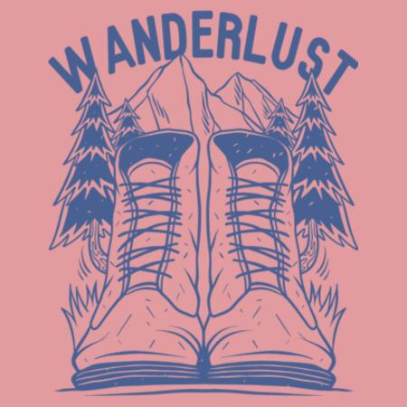 Women | Oversized Tee | Wanderlust Design