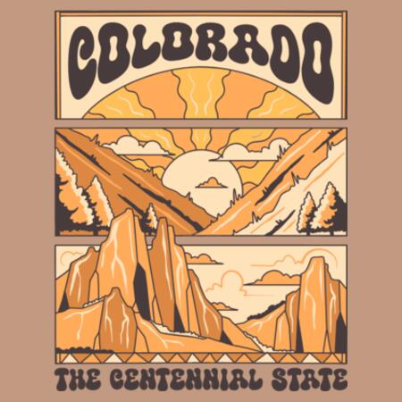 Men | Essential Tee | Colorado Design