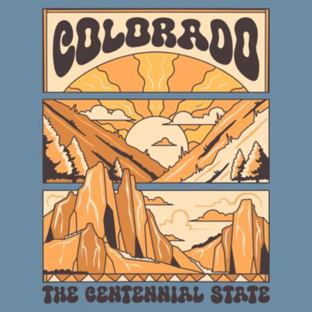 Men | ♻️ Relaxed Hoodie | Colorado Design