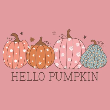 Baby | Short-Sleeve Bodysuit | Hello Pumpkin Design
