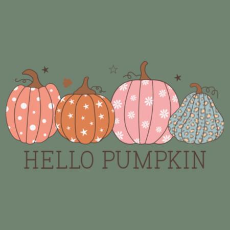 Baby | Short-Sleeve Tee | Hello Pumpkin Design