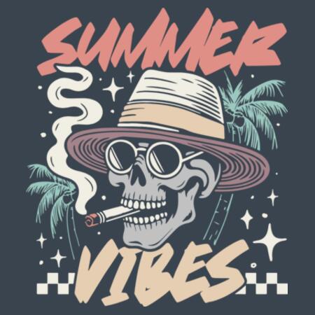 Men | Long-Sleeve Tee | Summer Vibes Design