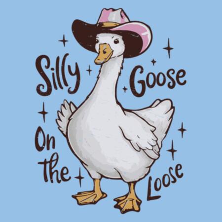 Women | Essential Tee | Silly Goose on the Loose Design