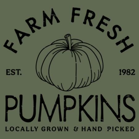 Women | ♻️ Relaxed Hoodie | Farm Fresh Pumpkins Design