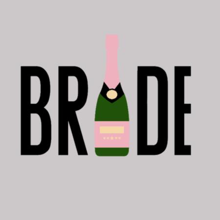 Women | ♻️ Relaxed Hoodie | Champagne Bride Design