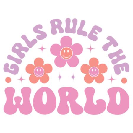 Kids | Tank | Girls Rule The World Design