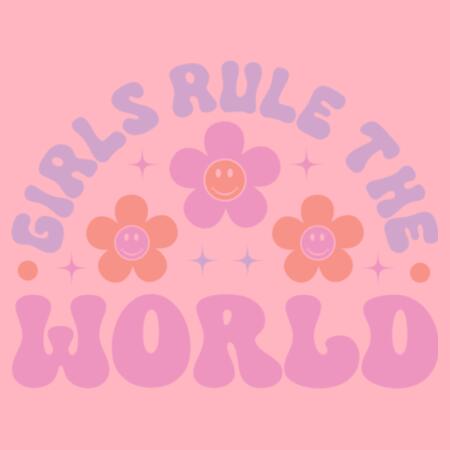 Kids | Hoodie | Girls Rule The World Design