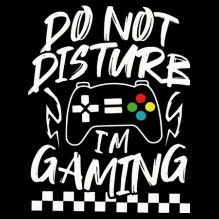 Kids | Long-Sleeve Tee | Do Not Disturb I'm Gaming Design