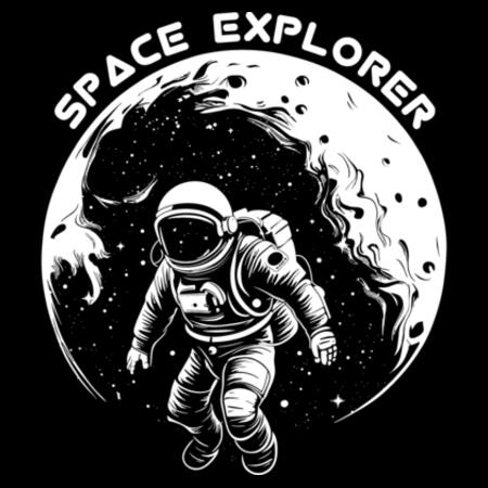 Kids | Tank | Space Explorer Design