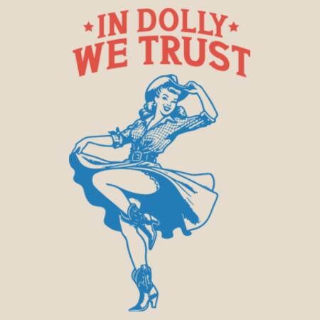 Women | Crop Tee | In Dolly We Trust Design