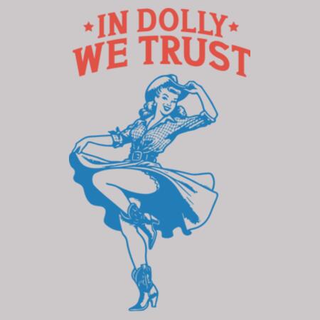 Women | ♻️ Relaxed Hoodie | In Dolly We Trust Design
