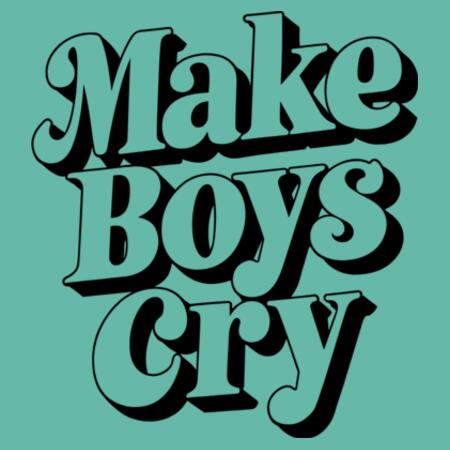 Women | Oversized Tee | Make Boys Cry Design