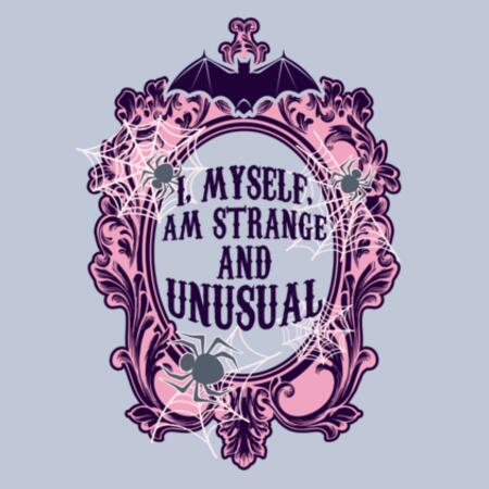 Women | ♻️ Relaxed Sweatshirt | I, Myself am Strange and Unusual Design