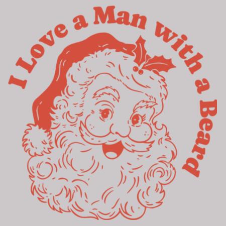 Women | ♻️ Relaxed Sweatshirt | I Love a Man with a Beard Design