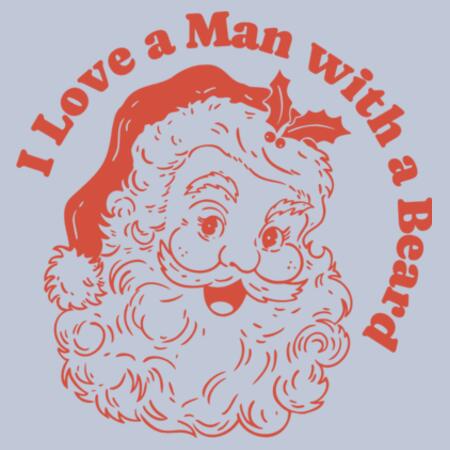 Women | ♻️ Relaxed Hoodie | I Love a Man with a Beard Design