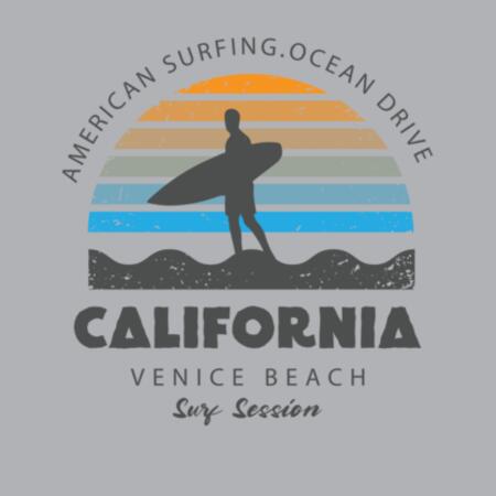 Men | ♻️ Relaxed Sweatshirt | Surf Session Design