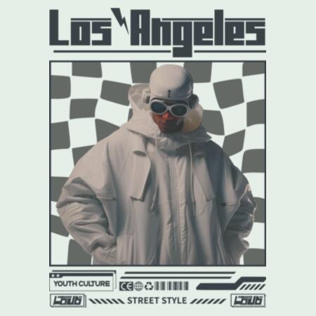 Men | ♻️ Relaxed Hoodie | LA Street Style Design