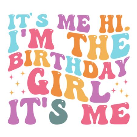 Kids | Long-Sleeve Tee | I'm the Birthday Girl, It's Me Design