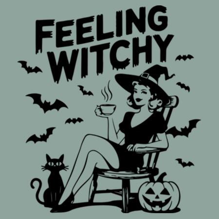 Women | Crop Tee | Feeling Witchy Design