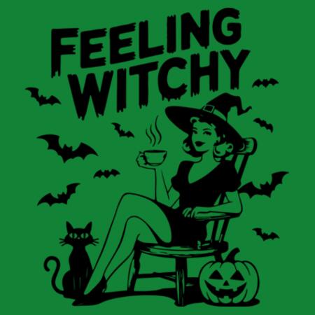 Women | Oversized Tee | Feeling Witchy Design