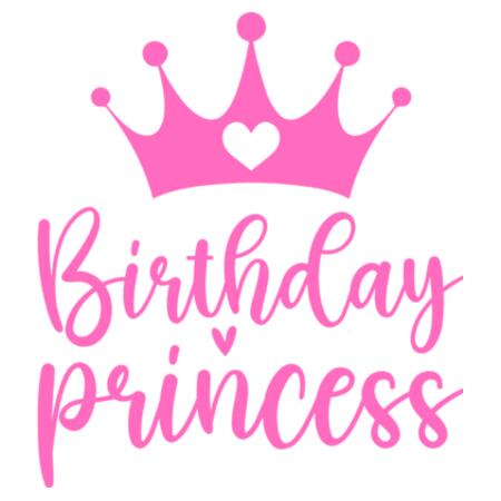 Kids | Long-Sleeve Tee | Birthday Princess Design