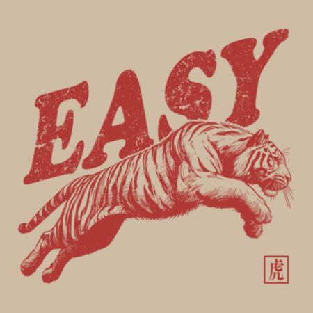 Men | Long-Sleeve Tee | Easy Tiger Design
