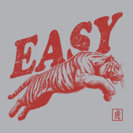Men | ♻️ Relaxed Sweatshirt | Easy Tiger Design