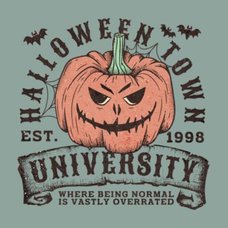 Women | Crop Tee | Halloweentown University Design