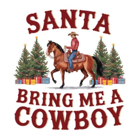 Mug | Santa Bring me a Cowboy Design